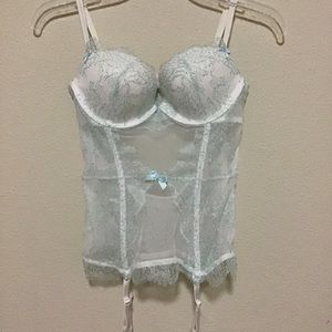 White Victoria Secret Corset Top